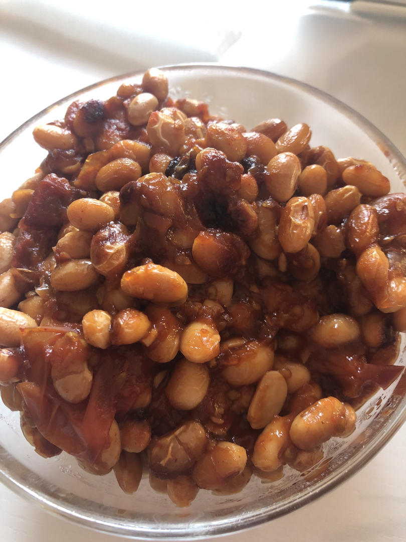 茄汁黄豆（超下饭）