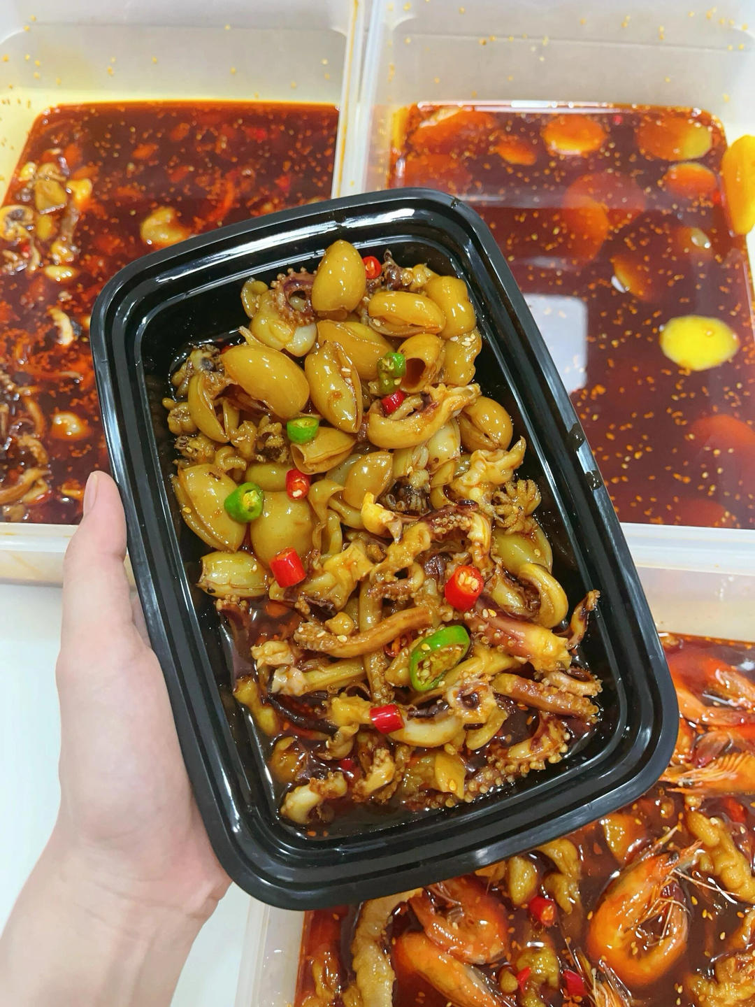 捞汁麻辣小海鲜