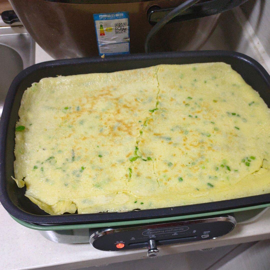 葱花鸡蛋饼