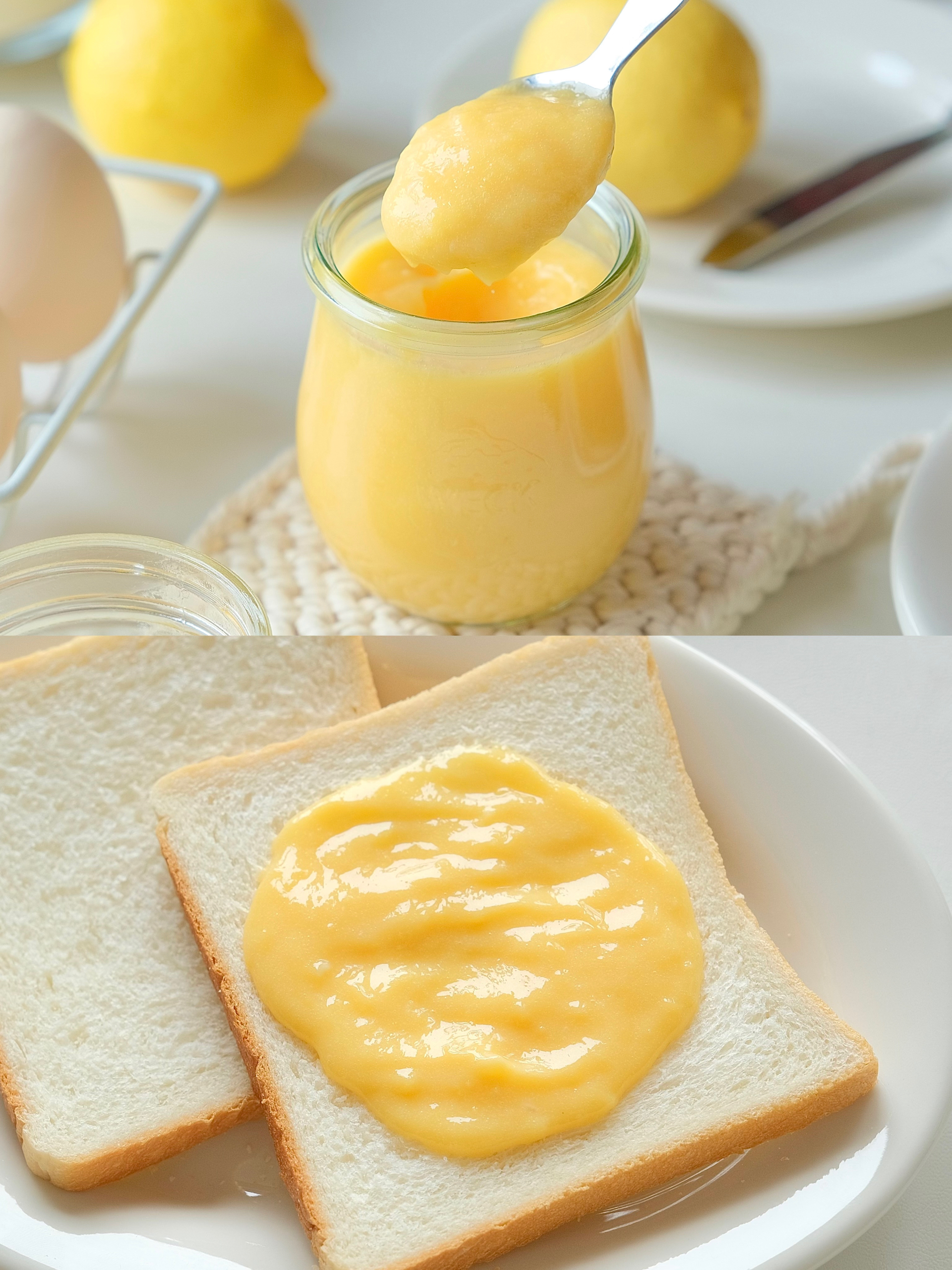 快手早餐必备｜清爽柠檬凝乳🍋好吃不甜腻的做法