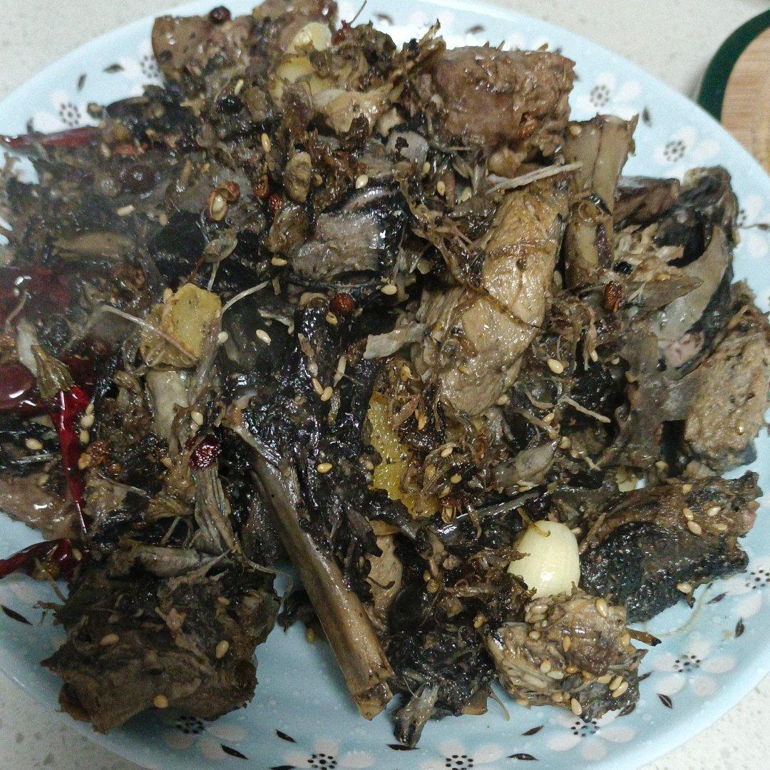 干煸乌鸡