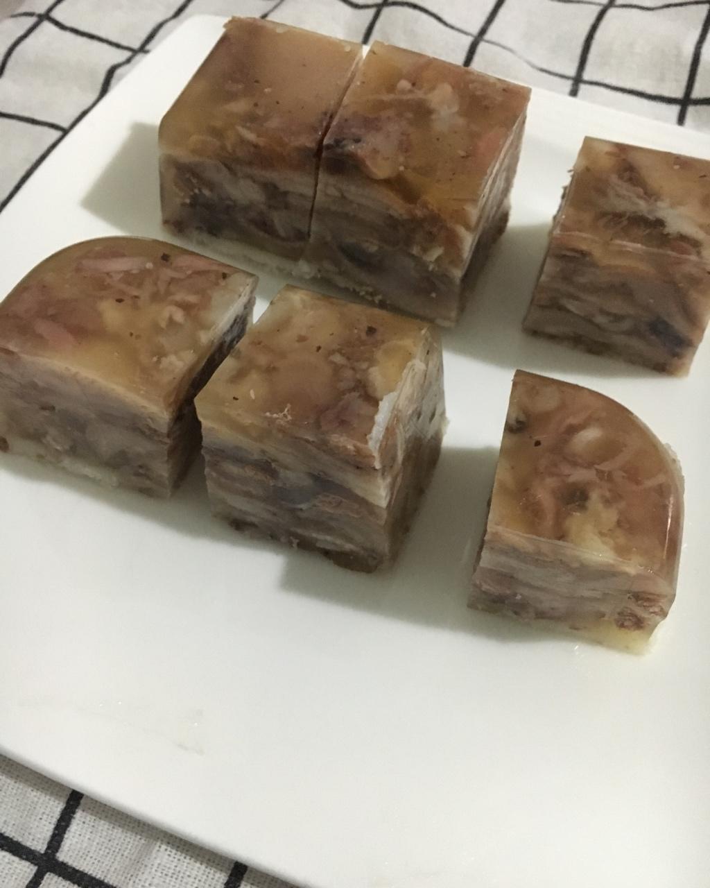 大理石猪蹄冻