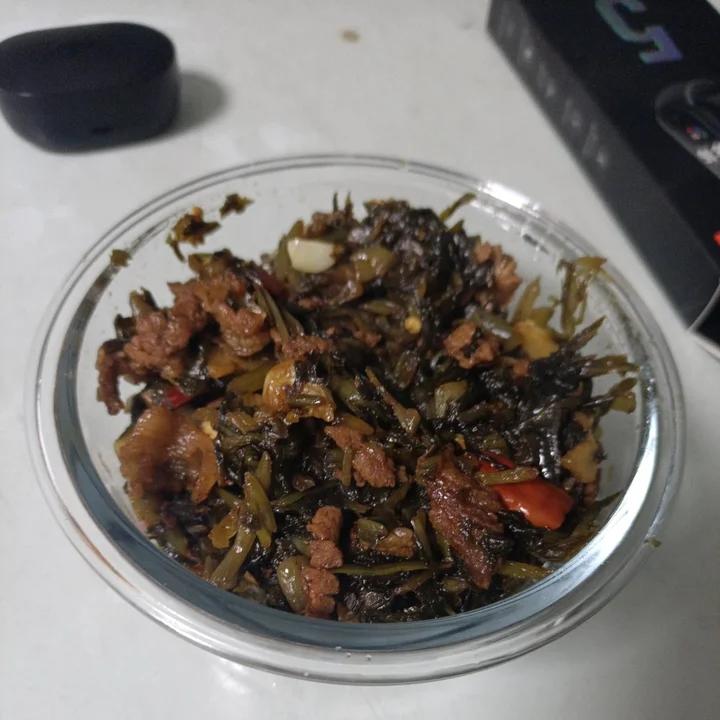 雪菜炒肉丝/浇头