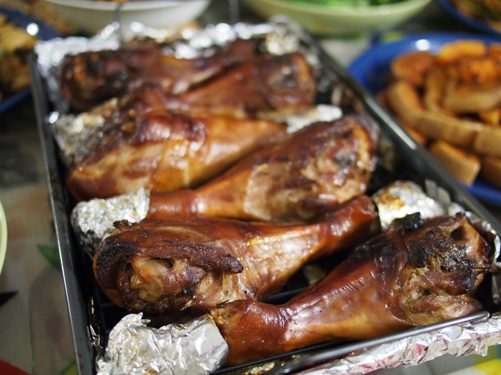 感恩节蜜汁烤火鸡腿