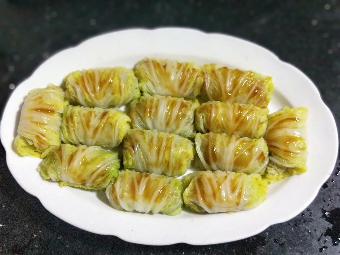 肉酿白菜卷