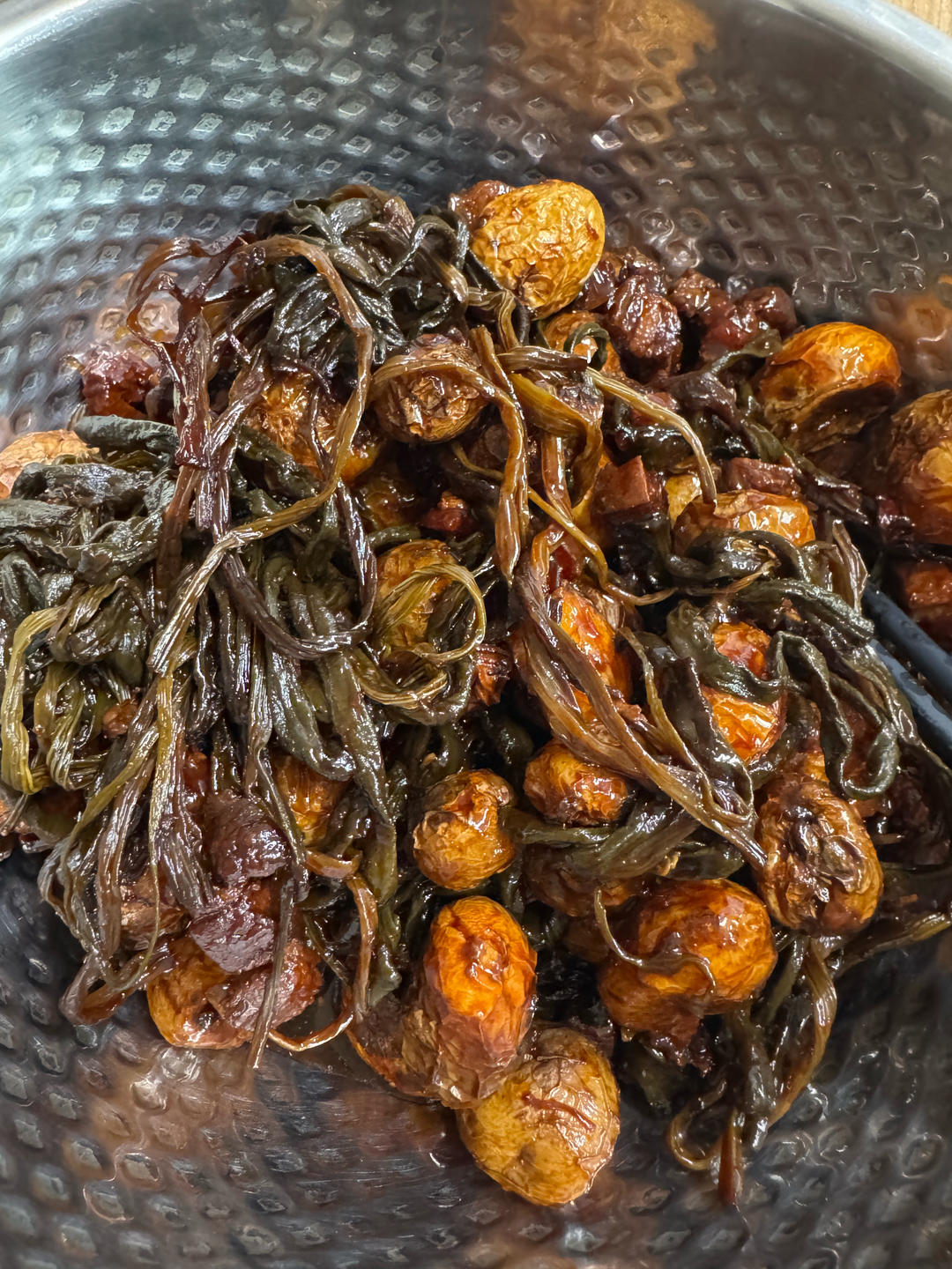 酱豇豆小土豆咸菜