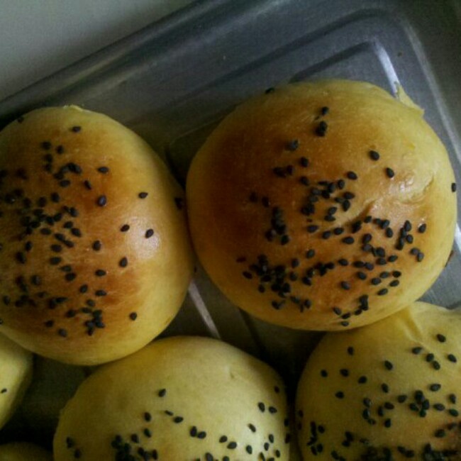 南瓜蔓越莓小面包（面包机版）