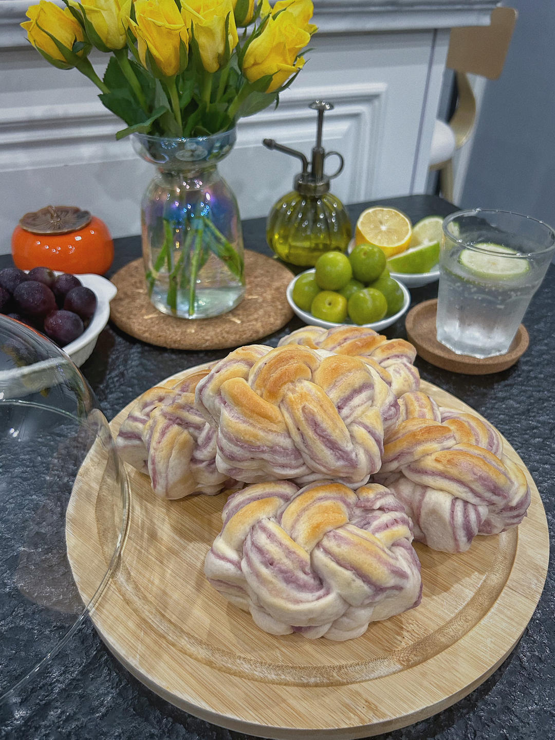 波兰种芋泥面包