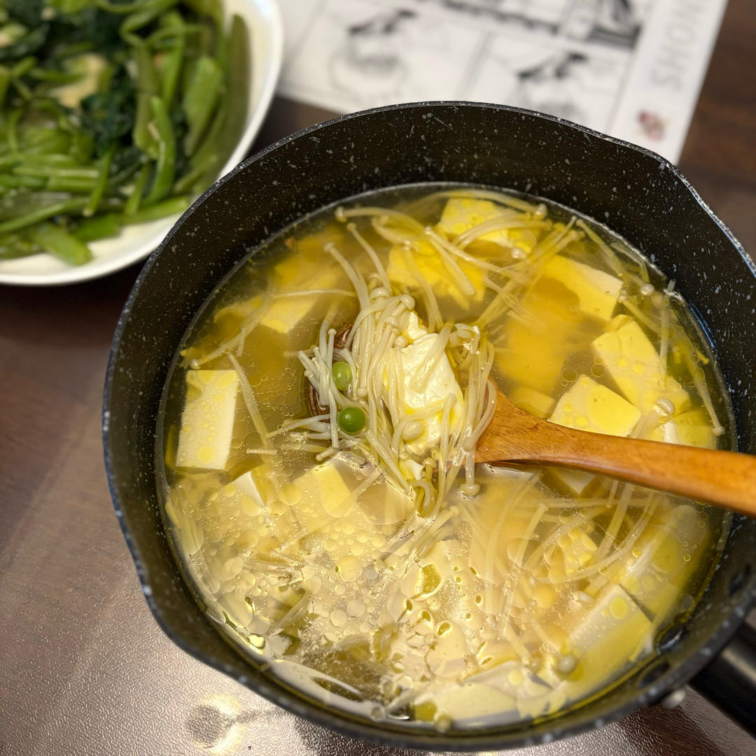 鸡汤豆腐羹