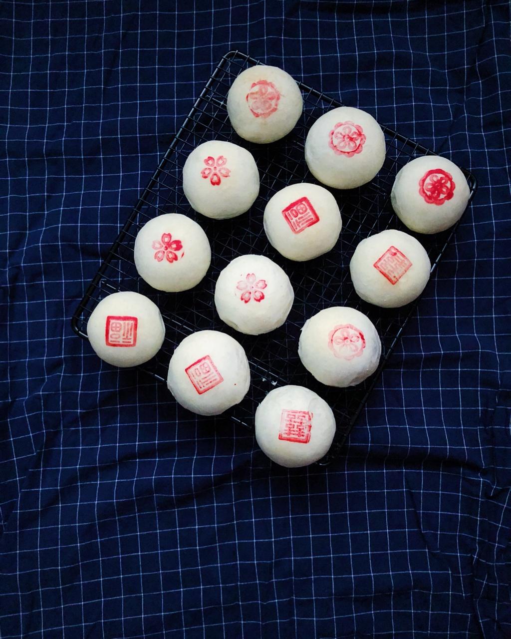 相亲相爱肉松酥饼