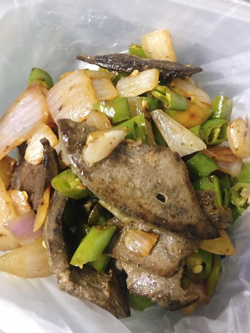 嫩炒猪肝