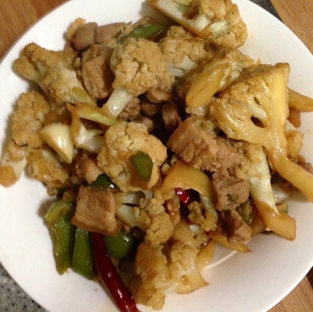 花菜烧肉
