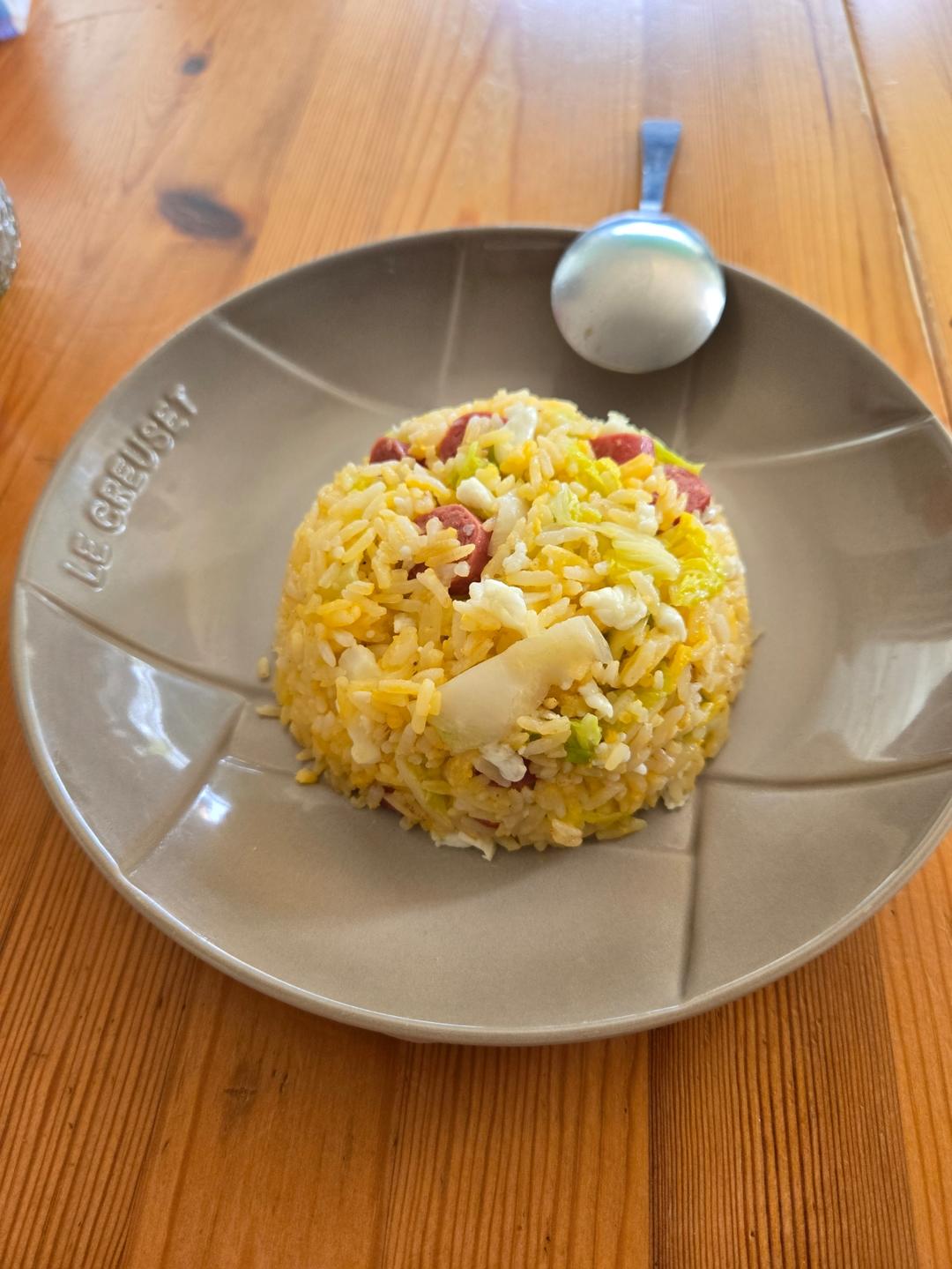 炒米饭蛋炒饭二十分钟快手家常