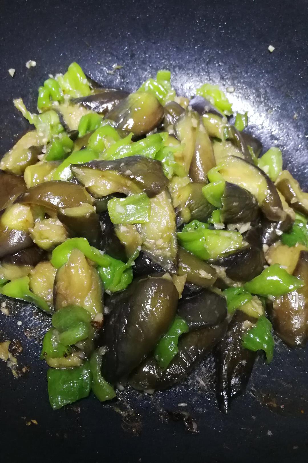 清炒茄子（少油版+视频）