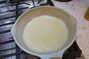 简单鸡蛋煎饼豆面crepe的做法 步骤3