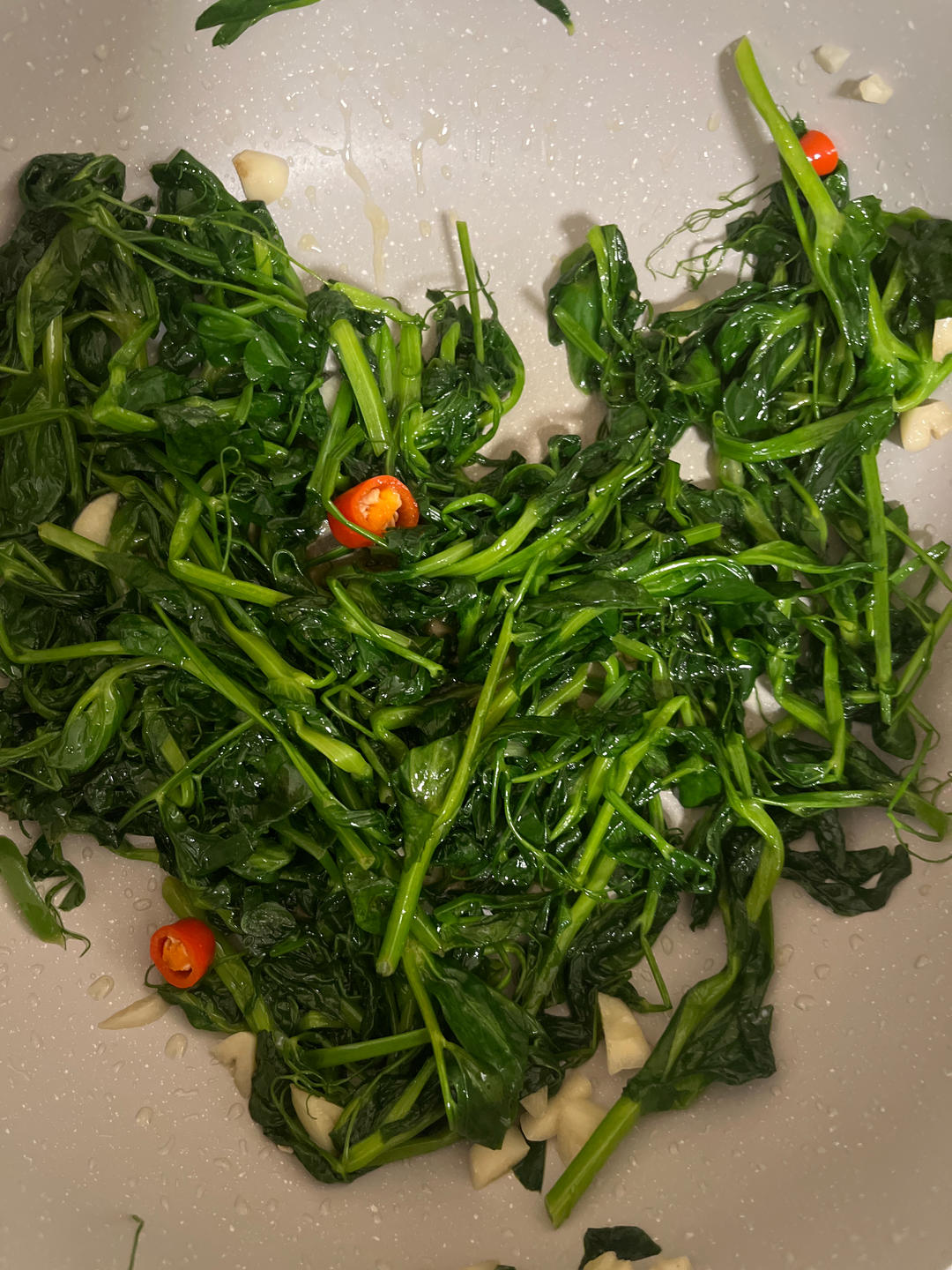清炒豌豆尖的火候秘籍