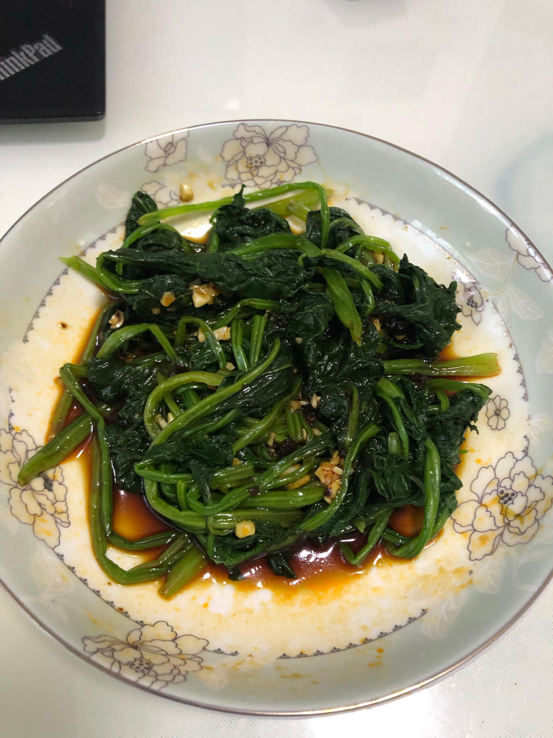 凉拌菠菜