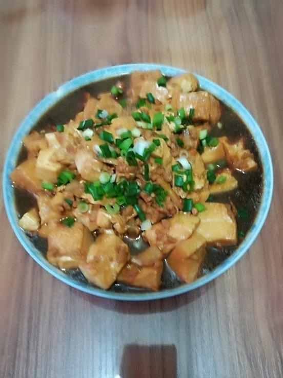 家常 红烧豆腐