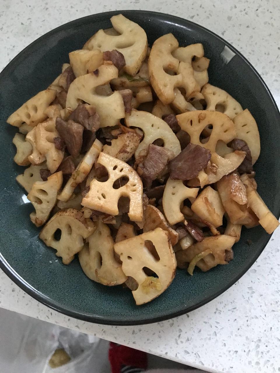 莲藕炒肉