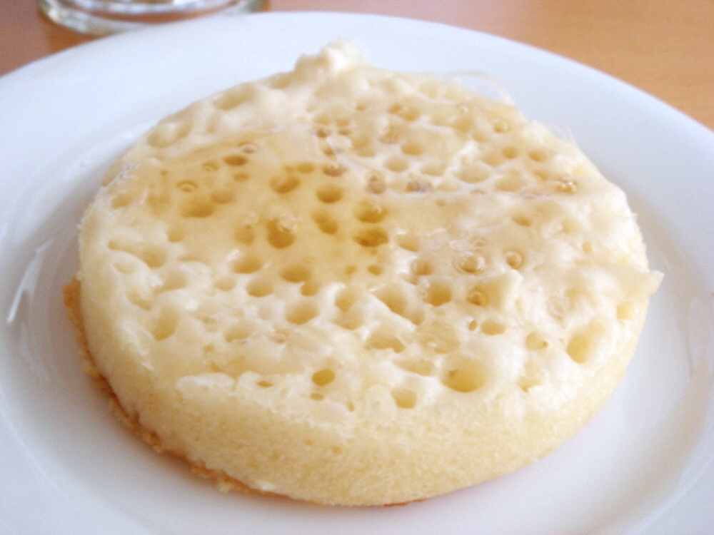 改良版英式小圆饼Crumpets早餐下午茶