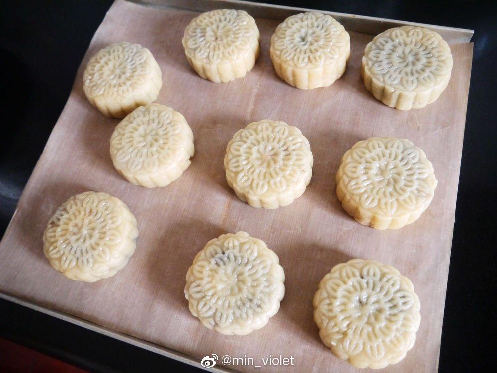老式月饼（不加转化糖浆的酥皮月饼）