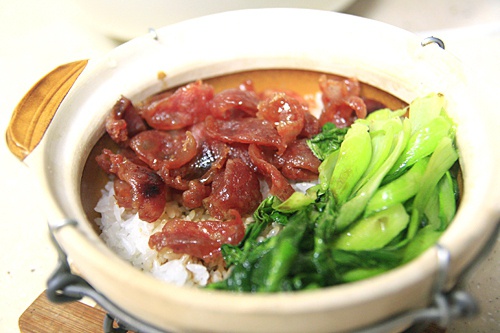 港式腊肠煲仔饭