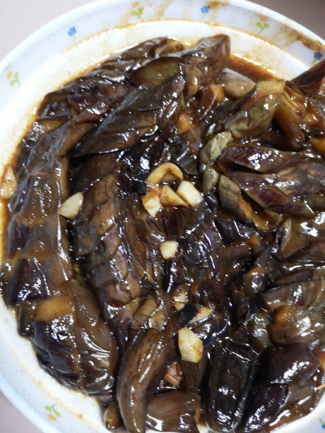 红烧“毛毛虫”茄子