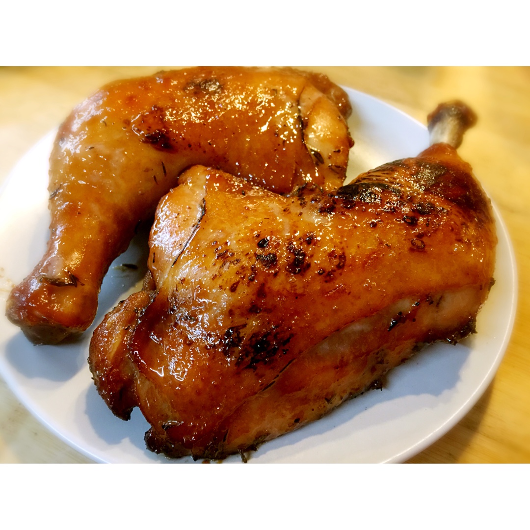 蜜汁酱烤鸡腿