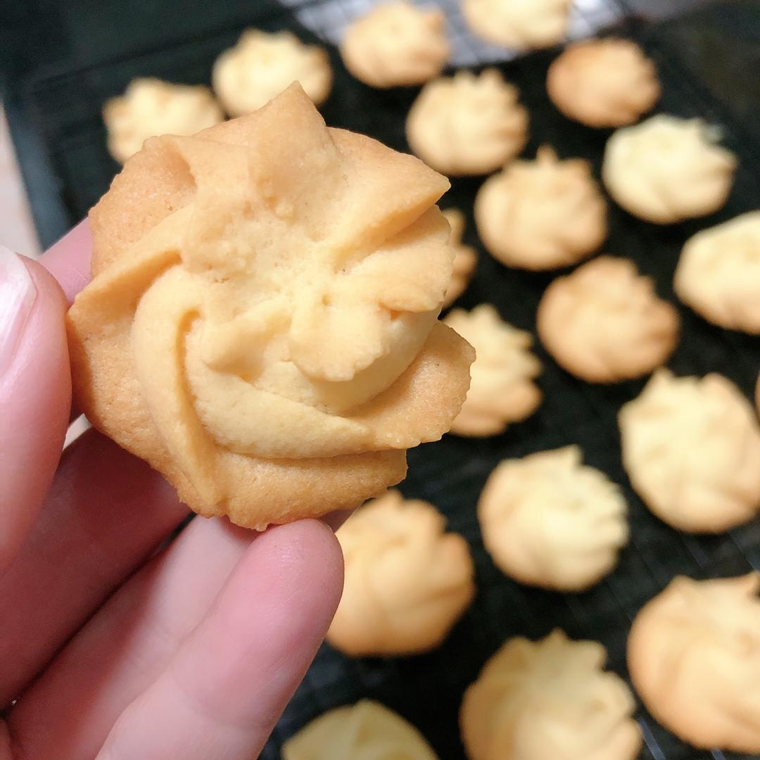 零失败花纹超级立体的黄油曲奇