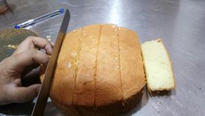 简易全蛋海绵蛋糕制作的做法 步骤8