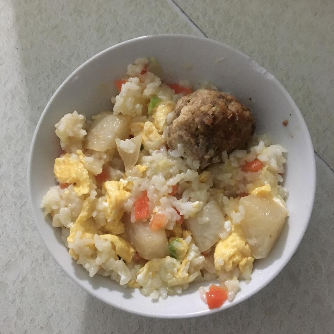 手机用户9453_bas7做的白菜胡萝卜蛋炒饭