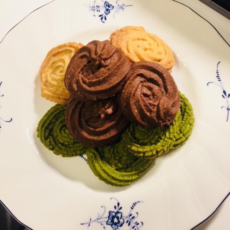 零失败花纹超级立体的黄油曲奇