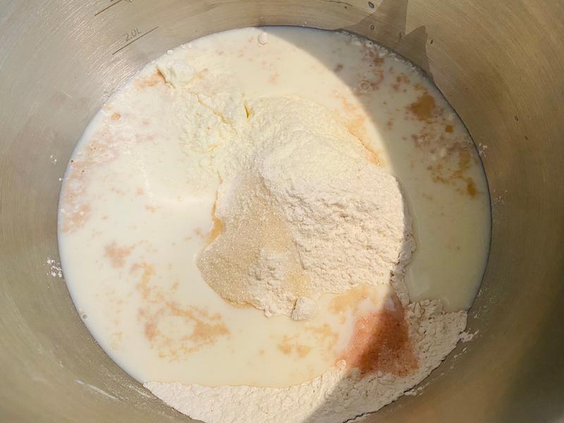 纯奶手撕吐司的做法 步骤1