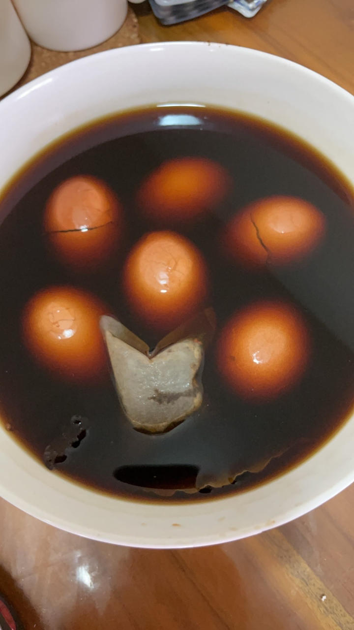 非常入味好吃的「五香茶叶蛋🥚🥚🥚」