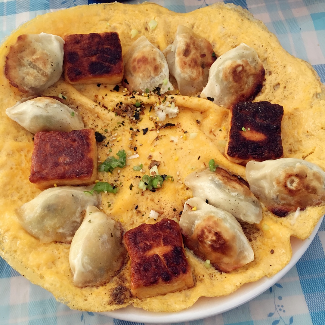 抱蛋煎馄饨