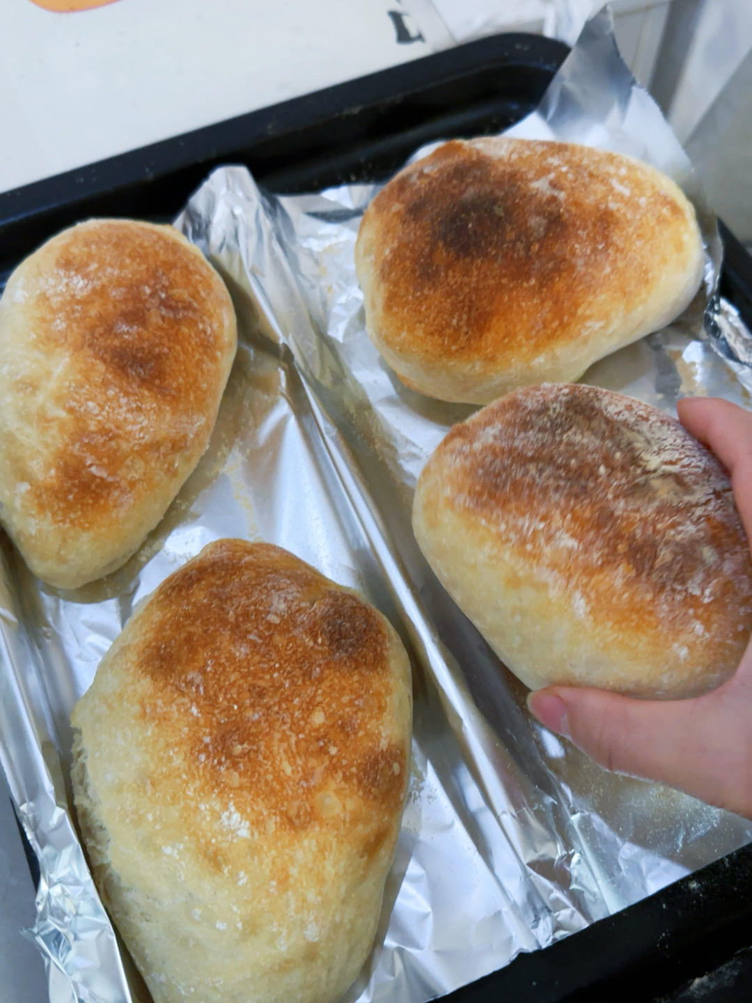 家庭版免揉～恰巴塔🥖｜一次成功超好吃