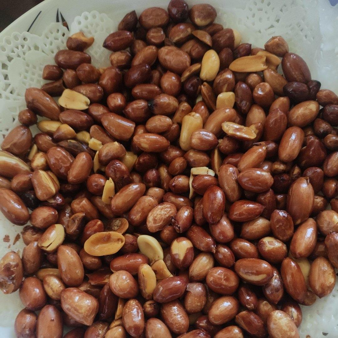 又香又脆不发软的炒花生米