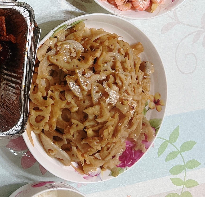 最简单味道惊艳的糖醋藕片