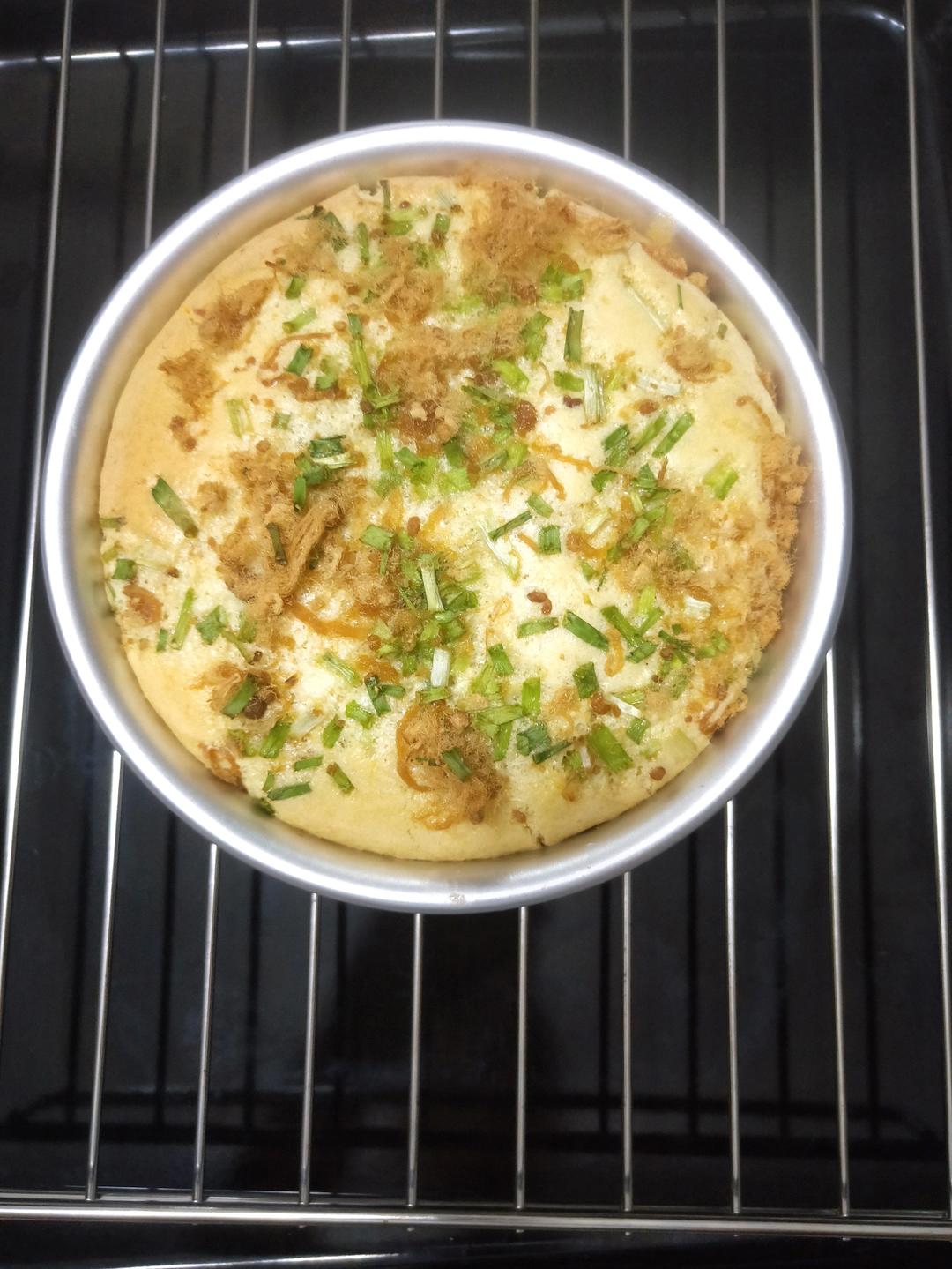 香葱肉松蛋糕