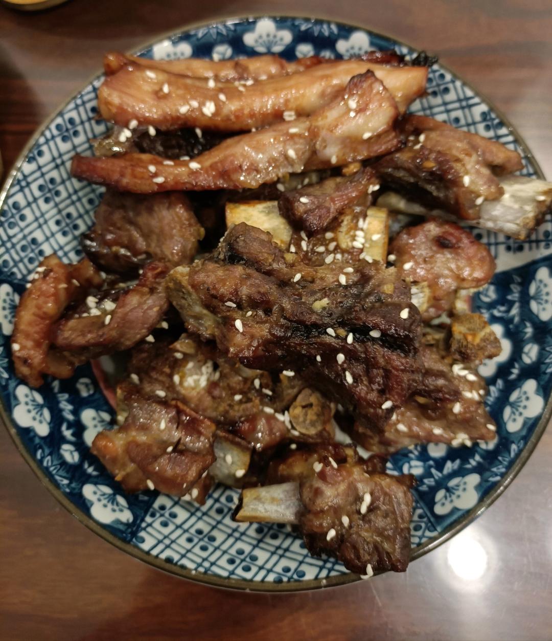 蒜香烤排骨（烤箱版）