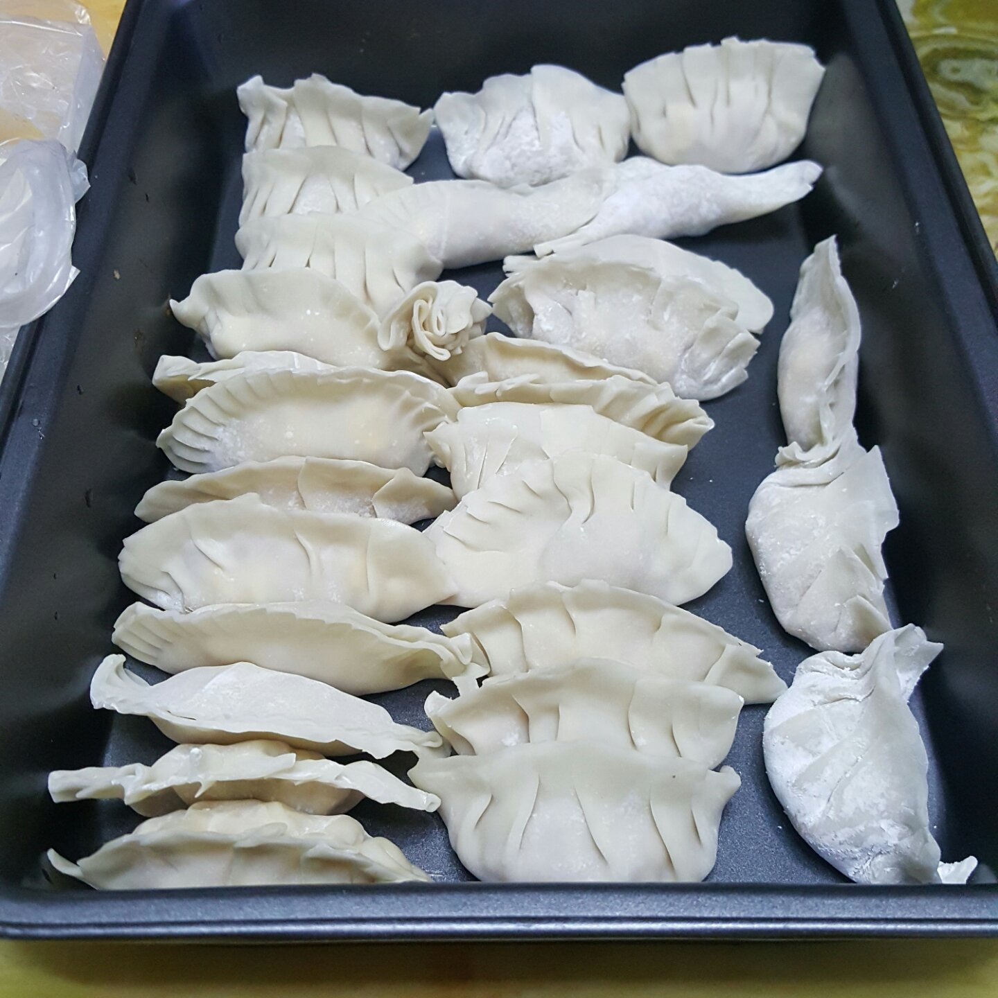 包饺子