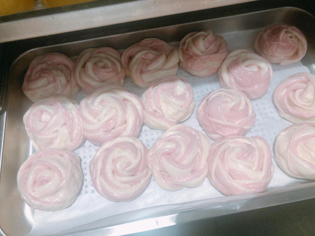 双色玫瑰花好看又好吃