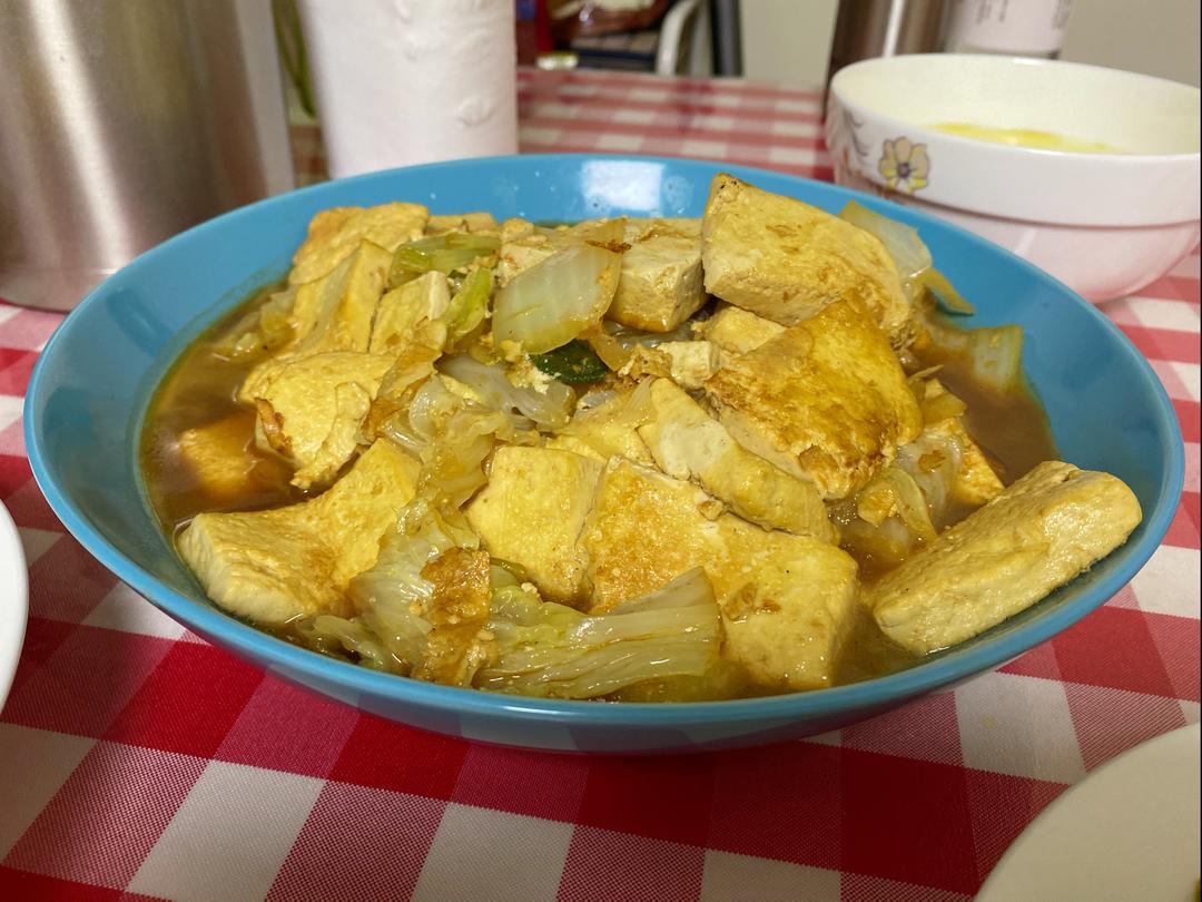 白菜炖豆腐