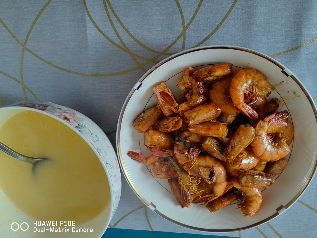 红烧条虾的做法