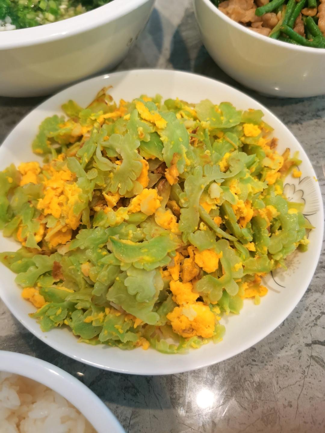 苦瓜炒蛋（清火菜）