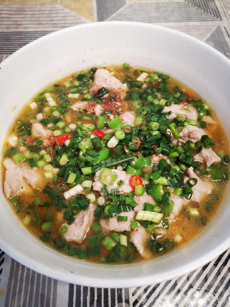 拯救夏日没食欲的鲜椒金汤肉片