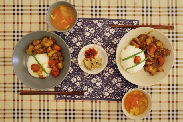 咖喱牛肉饭