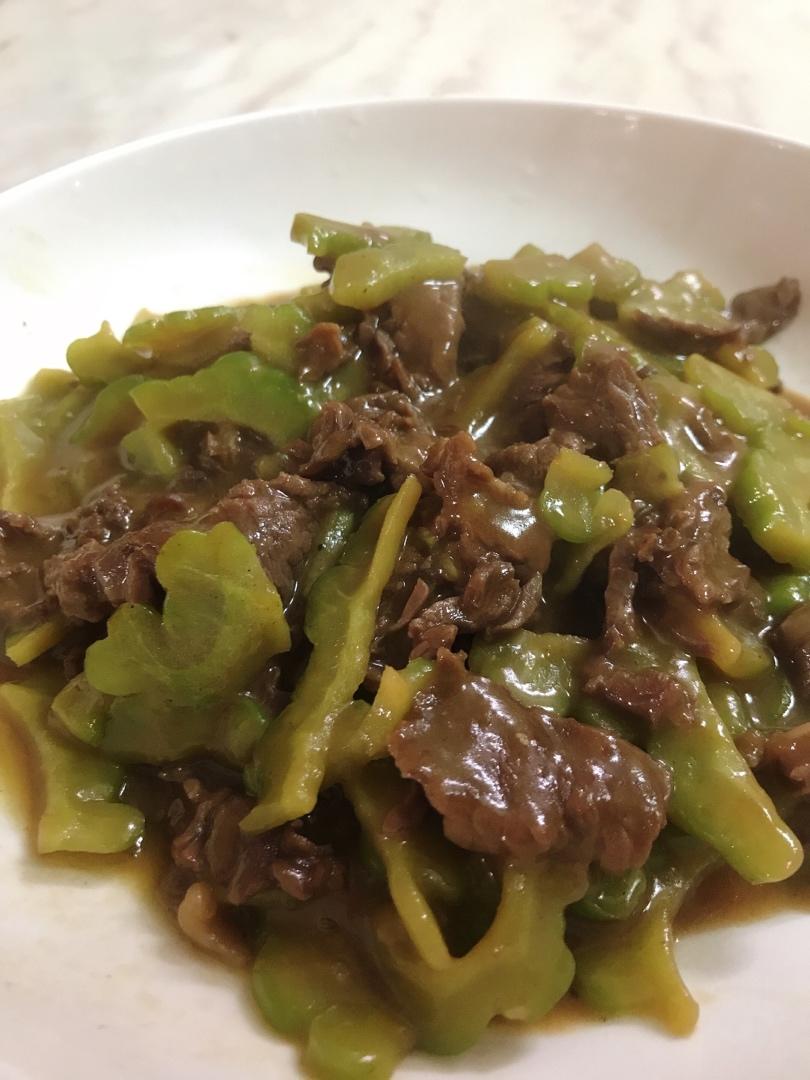 粤式经典凉瓜牛肉