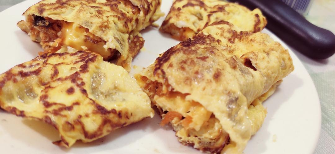 【懒人早餐】芝士厚蛋烧