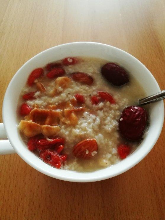 营养麦片奶【美味超快手早餐】